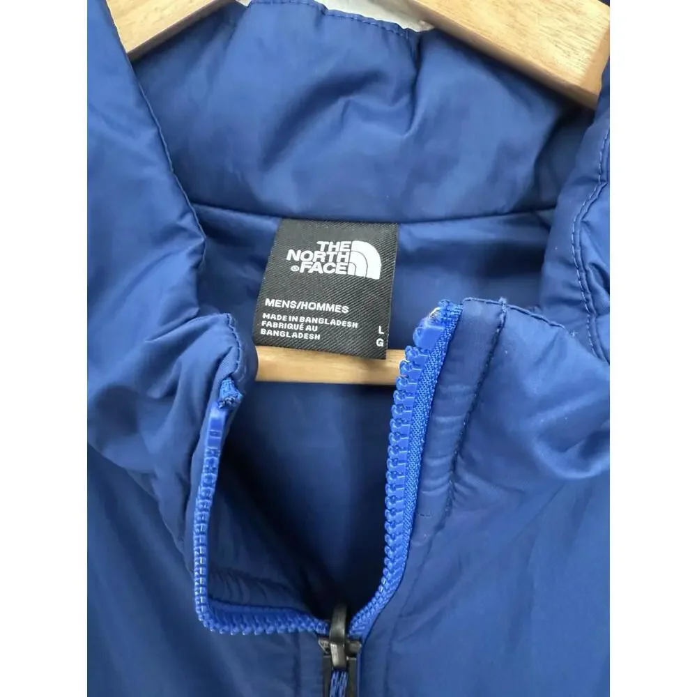 North Face Men’s Quilted Blue Thermoball Lightweight Layered‎ Eco Outdoor Jacket